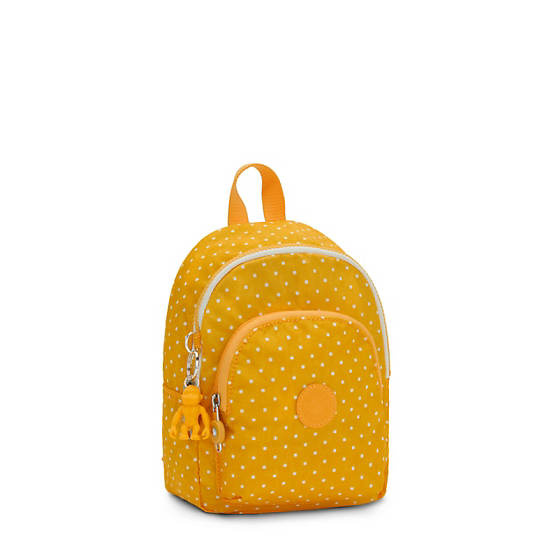 Kipling Curtis Compact Printed Convertible Ryggsekk Gul | NO 1670KO